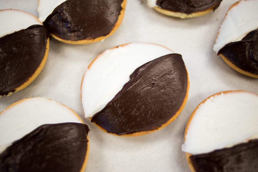 Black and White Cookies from Leske's<br>